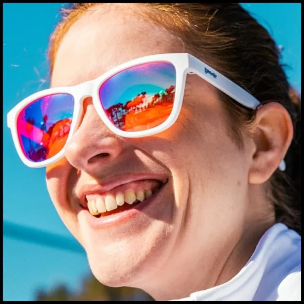 Polarized Sunglasses, No Slip No Bounce, UV400 Protection, Plastic Frame